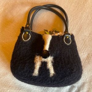 Alice & Pumpkin Boston Terrier Handbag